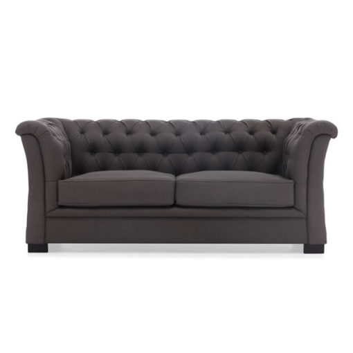 Charcoal Linen Nob Hill Sofa