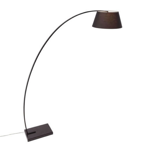 Black Modern Vortex Lamp