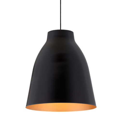 Bronze and Matte Black Pendant Light | MOSS MANOR: A Design House