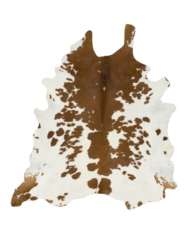 Brown and White Special Cowhide