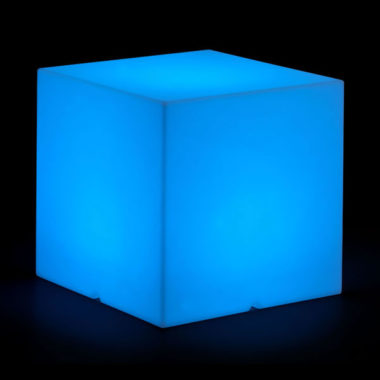 Large Lumen Cube Stool | MOSS MANOR: A Design House