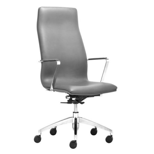 Herald High Back Office Chair Gray