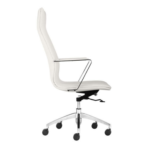 Herald High Back Office Chair White