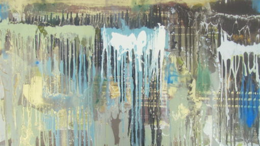 Austin Allen James Alluvial Swamp: Muddled Swamp Abstract Painting