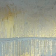 Austin Allen James Ponchartrain: Gold Fog Abstract Painting