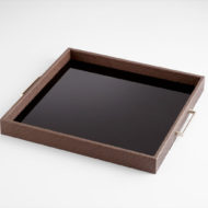 Richardson Ostrich Leather Tray Small