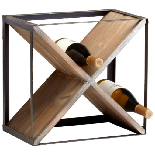 Cube Rustic Wine Holder