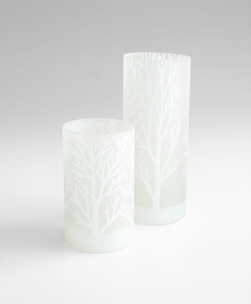 Frosted Bark Vase Collection