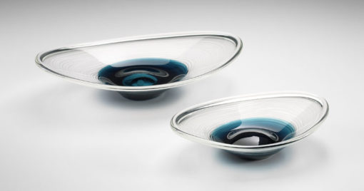 Cobalt Oval Bowl Collection