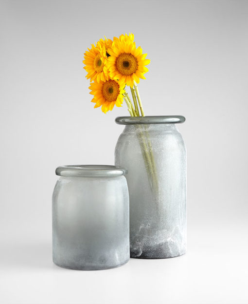 Frosted Finish Vase Collection