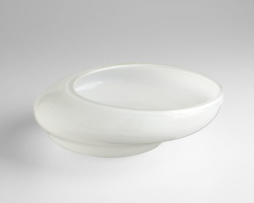 Large White Oyster Bowl
