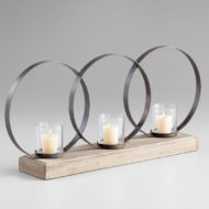 Ohhh Three Candle Candleholder