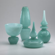 Turquoise Stupa Vase and Gabriella Vase Collection