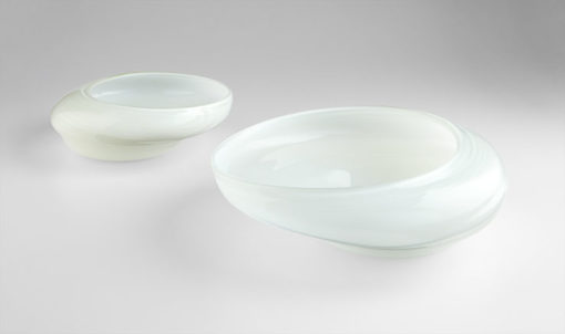 White Oyster Bowl Collection