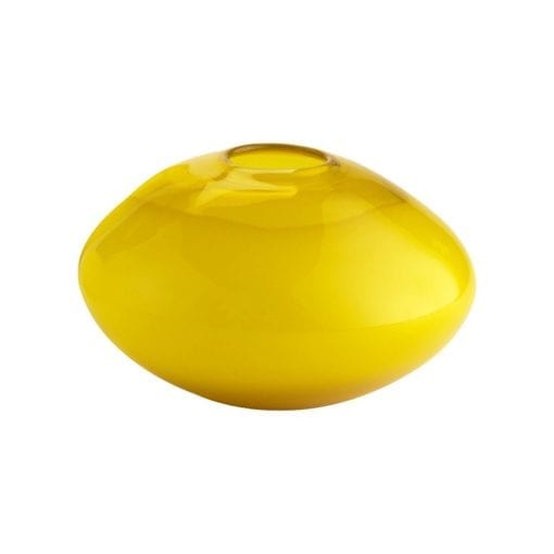Modern Yellow Moonbeam Vase