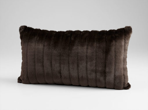 Faux Beaver Fur Pillow
