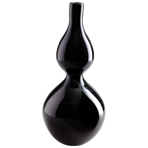 Black Silhouette Vase