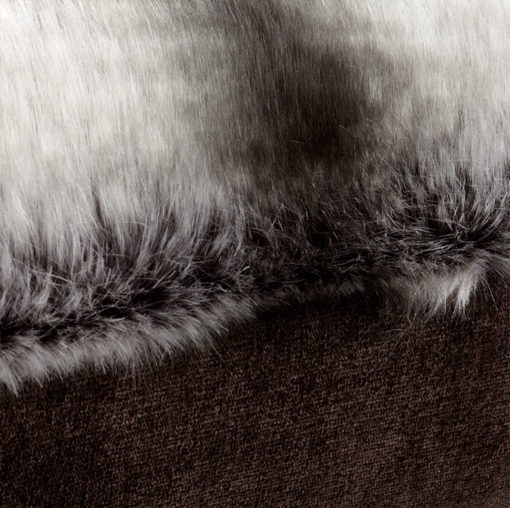 Faux Chinchilla Fur Pillow | MOSS MANOR: A Design House