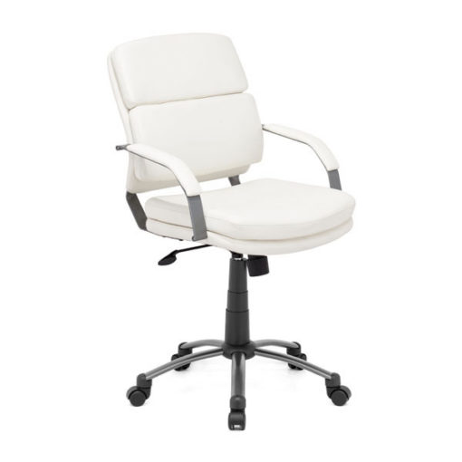 White Relaxed Director's Office Chair