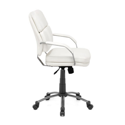 White Relaxed Director's Office Chair