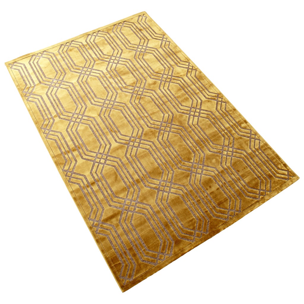 Golden Gatsby Rug MOSS MANOR A Design House