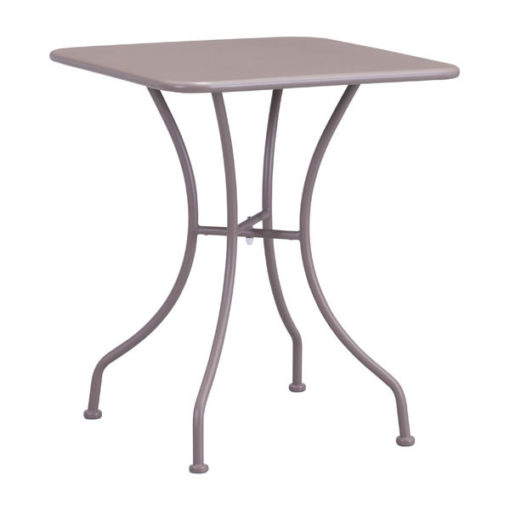 Taupe Ozwald Square Bistro Table