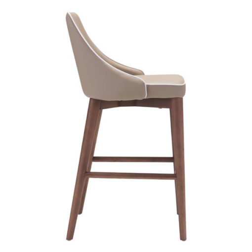 Beige Moore Counter Chair