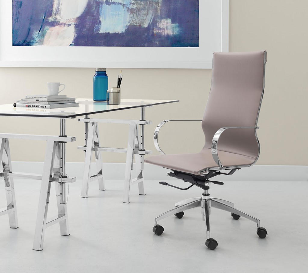 High Back Glider Office Chair | MOSS MANOR: A Design House