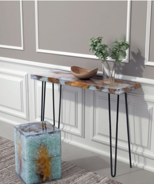 Fissure Stool and Console Table