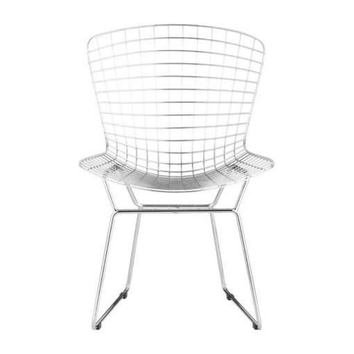 Chrome Wire Dining Chair