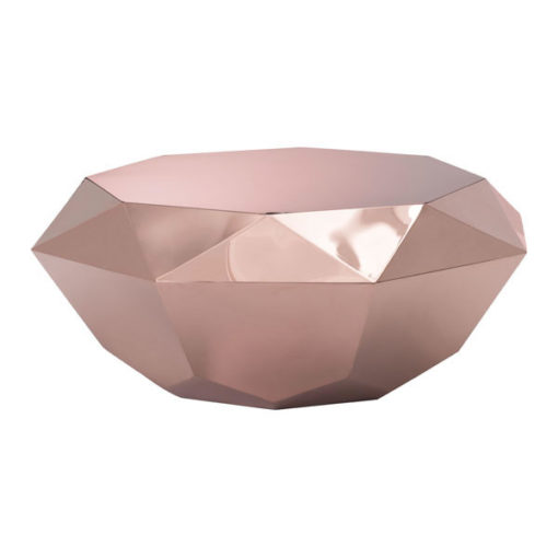 Rose Gold Gem Coffee Table