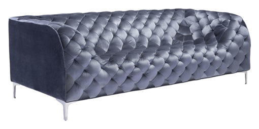 Gray Velvet Providence Sofa