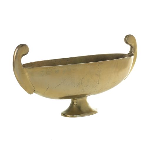 Bentley Gold Brass Display Urn Bowl Centerpiece Mantle Display