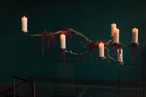 Branch Chandelier Candle Holder Lifestyle
