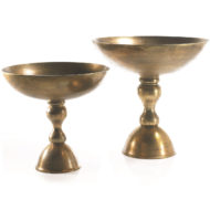 Petrus Brass Footed Bowl Container