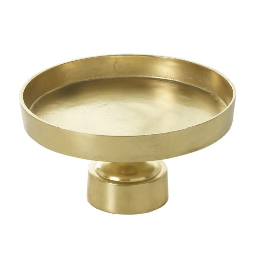 Fuse Oversized Metal Tray Gold Small
