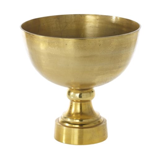 Heavy Gold Brass Oversized Extra Large Display Bowl Urn Champagne Wine Bucket Ice Bowl