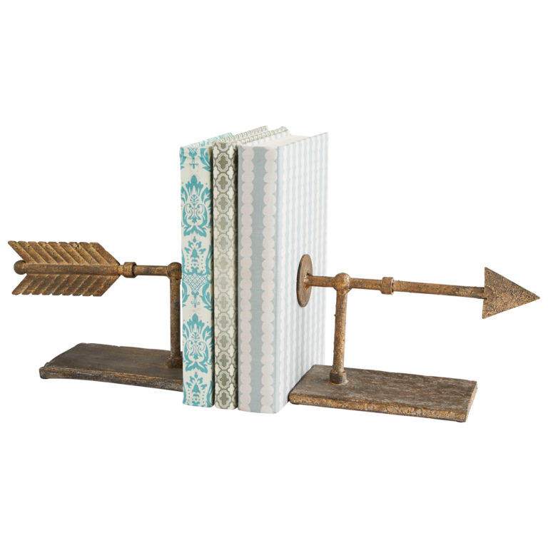 Arrow Bookends Moss Manor