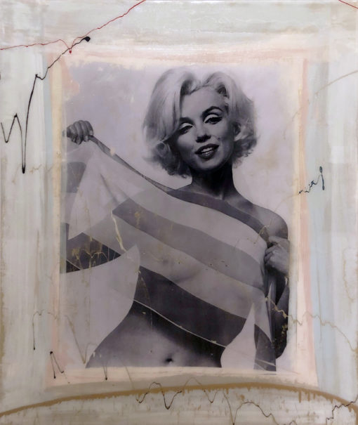 Marilyn Monroe Modern Painting by Austin Allen James
