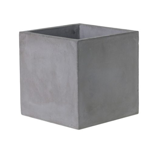 Newport Compact Square Concrete Cube Planter 10"