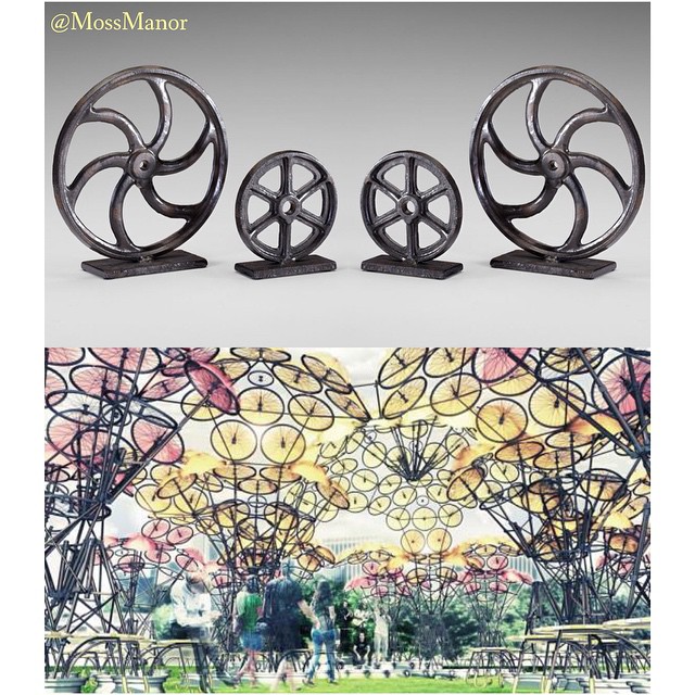 Find Inspiration: Gear Sculptures