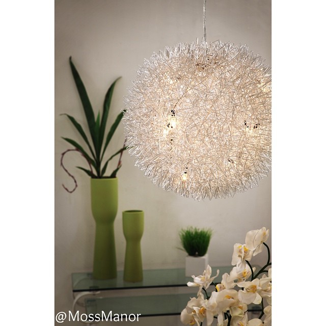 Moss Manor Fave: Aluminum Warp Ceiling Light