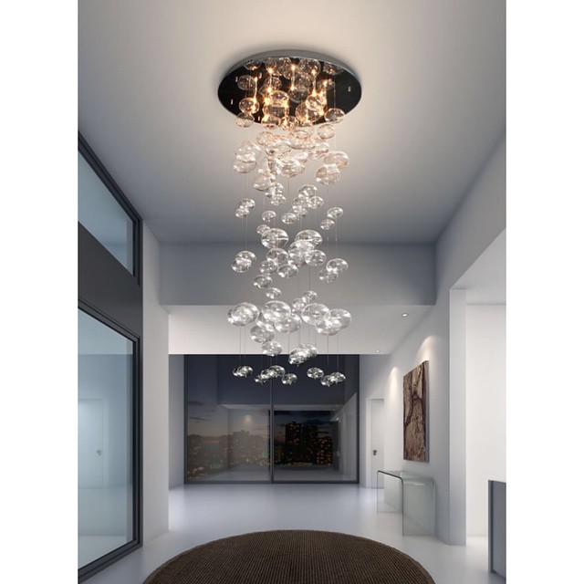 Statement Lighting: Inertia Glass Ceiling Light