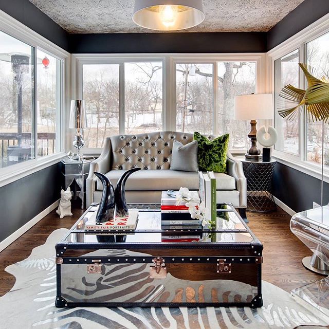 Seeing Double: Metallic Cowhide Madness