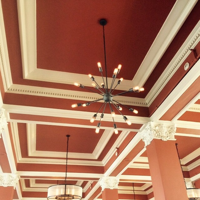 Large Sapphire Light Fixture - Image 5
