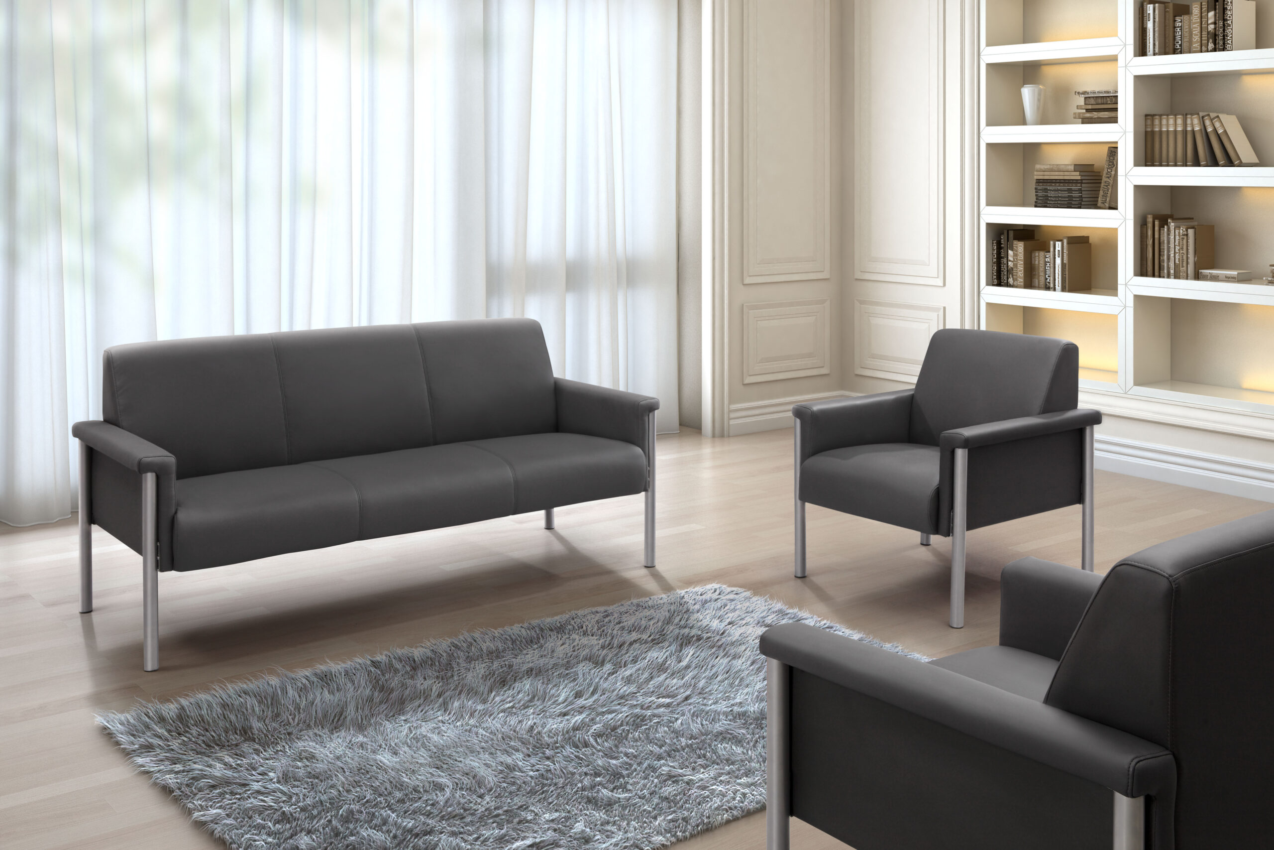 Baton Modern Armchair - Discontinued - Image 2