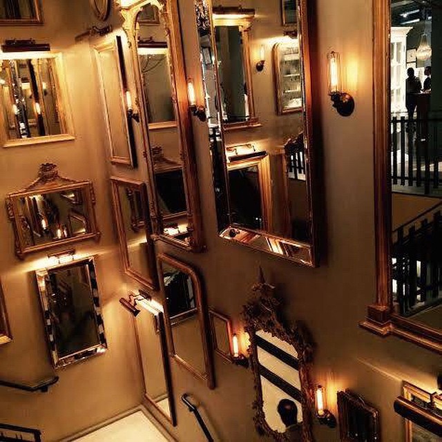 DIY: Create Space with Antique Mirrors