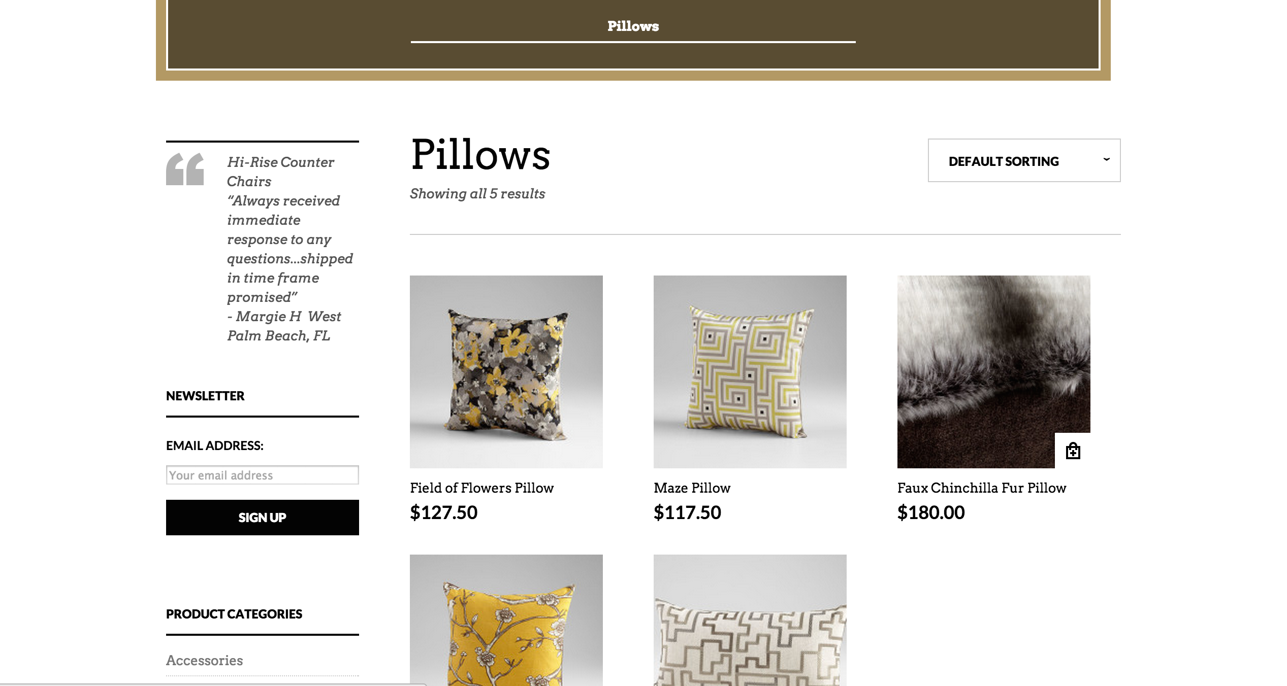 Decorative Throw Pillows