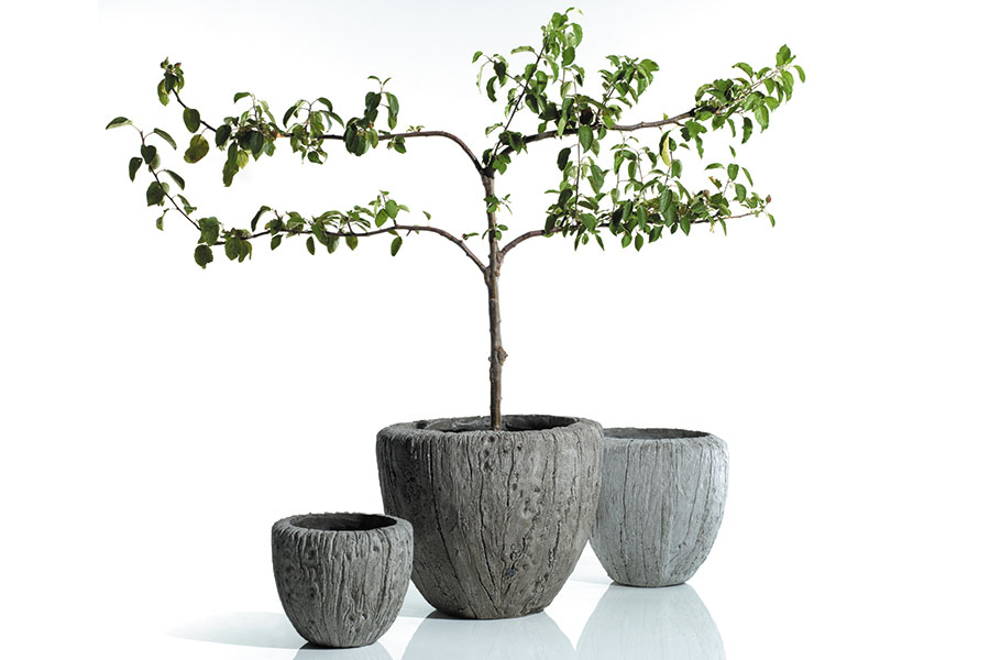 Adler Round Concrete Planter - Image 3