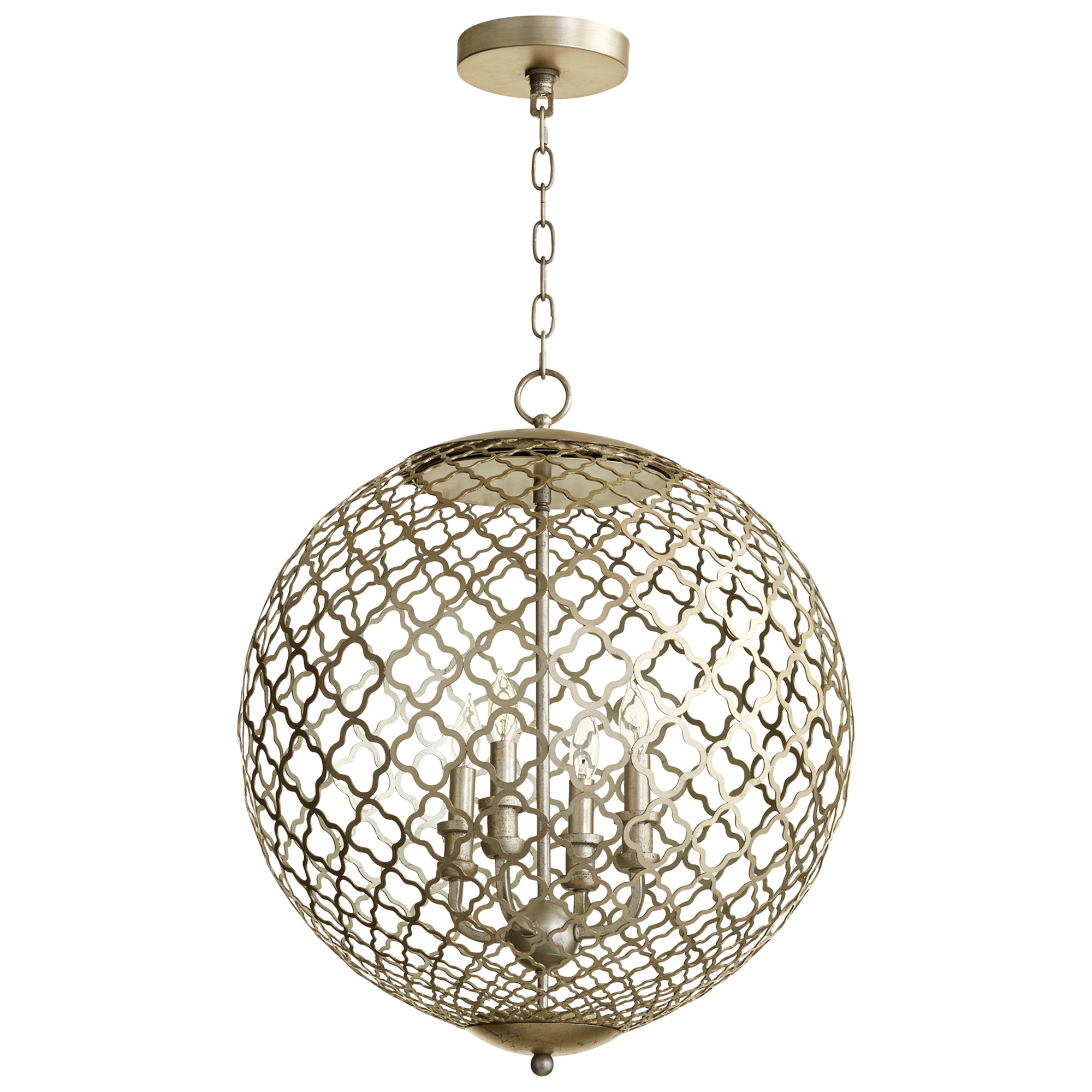 Aegean Sphere Chandelier Silver Collection - Image 2